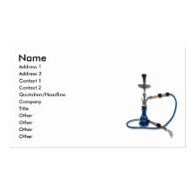 Hookah082510, nom, adresse 1, adresse 2, Conta… Cartes De Visite Personnelles