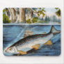 Hooked Fish Mousepad