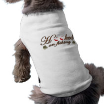 hooked on fishing pet clothing