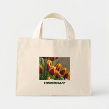 HOOORAY ! sacs fourre-tout à jardin de tulipe de r