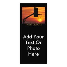 HOOP DREAMS CUSTOM RACK CARDS