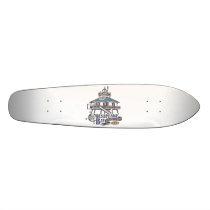 Hooper Strait Lighthouse. Custom Skate Board