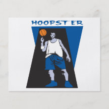 hoopster basketball vector design custom flyer