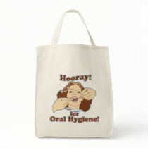 Hooray for Oral Hygiene Canvas Bag