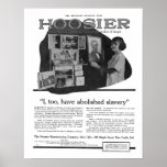 Hoosier Cabinet Slavery  New Caslte, Indiana Print