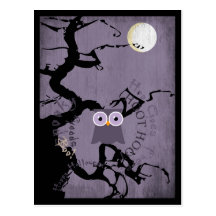 Hoot Hoot Postcard