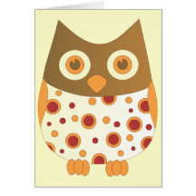 Hoot Owl Greeting Cards