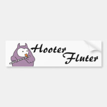 Hooter Fluter Bumper Stickers