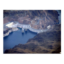 Hoover Dam Aerial Picture Postcards