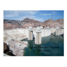 Hoover Dam and Bypass1931-2010 Postcard