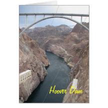 Hoover Dam Bridge Greeting Card