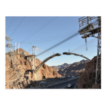 Hoover Dam Bypass Construction Postcards