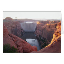 Hoover Dam Greeting Card