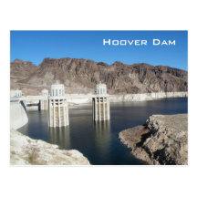 Hoover Dam Post Card