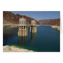 Hoover Dams Lakes Greeting Card