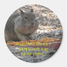 Hoover Squirrel Magnet