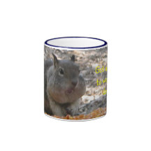 Hoover Squirrel on a mug