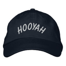 HOOYAH EMBROIDERED CAP BASEBALL CAP