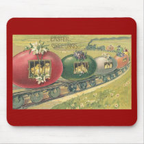 Hop on The Easter Egg Train ! Mouse Mats