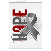 Hope 2 Brain Cancer Greeting Cards