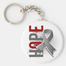 Hope 2 Brain Tumour Keychain