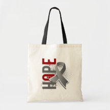 Hope 2 Brain Tumour Tote Bags