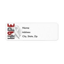 Hope 2 Lung Cancer Labels