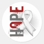 Hope 2 Lung Cancer Sticker