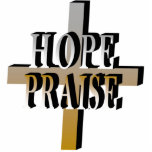 Hope and Praise Pin photo sculptures