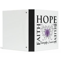 Hope Believe Faith - Fibromyalgia Binders