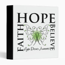 Hope Believe Faith - Lyme Disease Binders