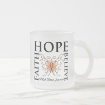 Hope Believe Faith - Multiple Sclerosis Coffee Mugs
