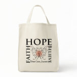 Hope Believe Faith - Uterine Cancer bags