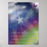 Hope believes in the dream poster