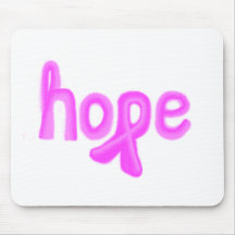 hope breast cance awareness mousepad
