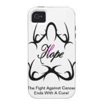 Hope Breast Cancer Logo Iphone 4 Case