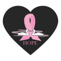Hope Breast Cancer Sticker