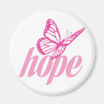 Hope Butterfly Refrigerator Magnets