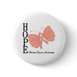 Hope Butterfly Uterine Cancer buttons