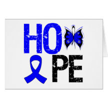 Hope Colon Cancer Awareness Card