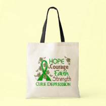 Hope Courage Faith Strength 3 Depression bags