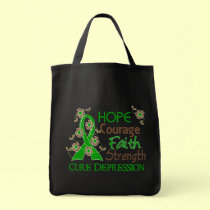Hope Courage Faith Strength 3 Depression bags