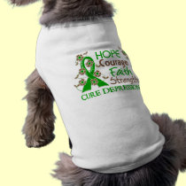 Hope Courage Faith Strength 3 Depression pet clothing