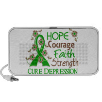 Hope Courage Faith Strength 3 Depression speakers