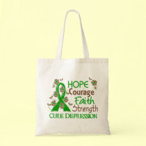 Hope Courage Faith Strength 3 Depression bags