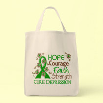 Hope Courage Faith Strength 3 Depression bags