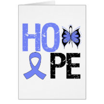 Hope Esophageal Cancer Awareness Greeting Cards