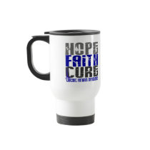 Hope Faith Cure CFS Chronic Fatigue Syndrome Mug
