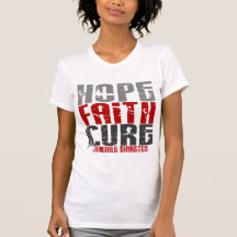Hope Faith Cure Juvenile Diabetes Shirt