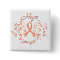 Hope Faith Love Strength Endometrial Cancer